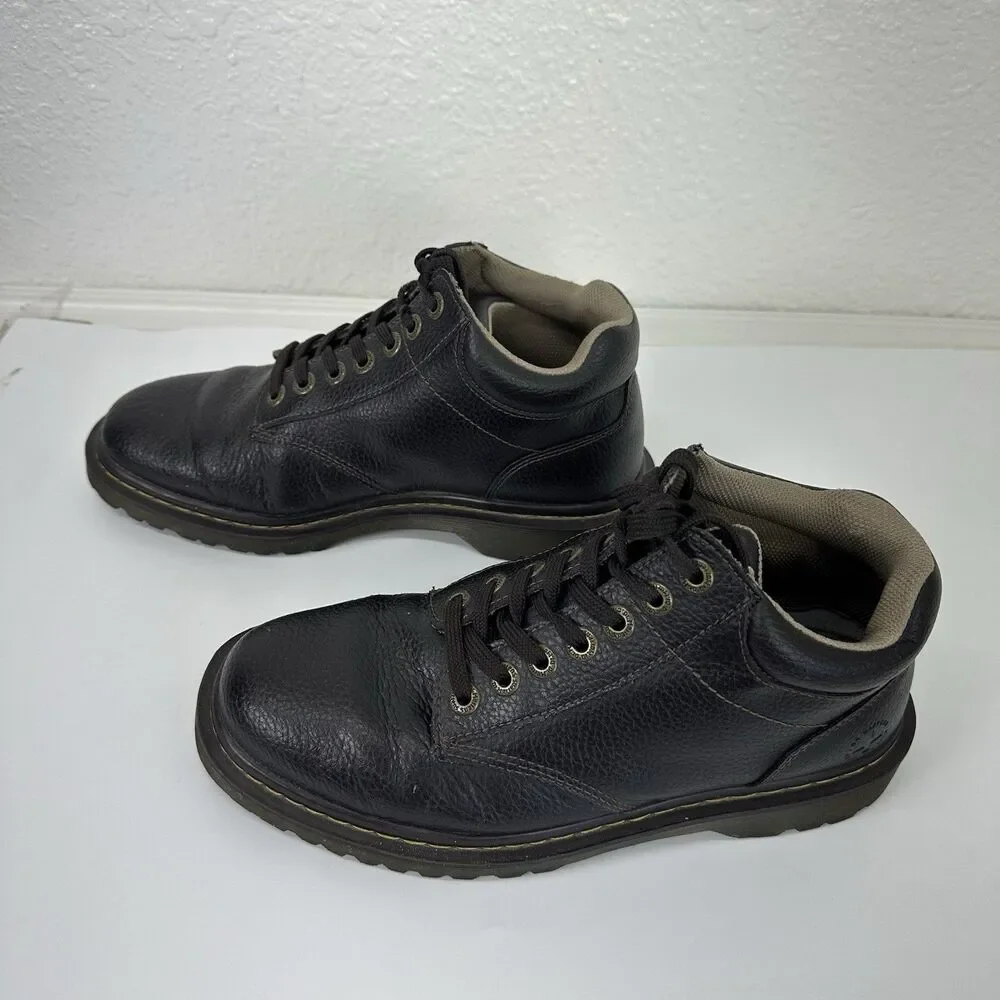 Dr. Martens Harrisfield Brown Leather Chukka Shoes Boots: Men's 9- Women's 10
